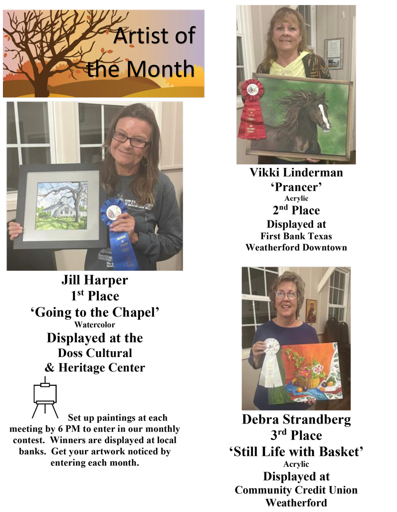 November Artists of the Month
