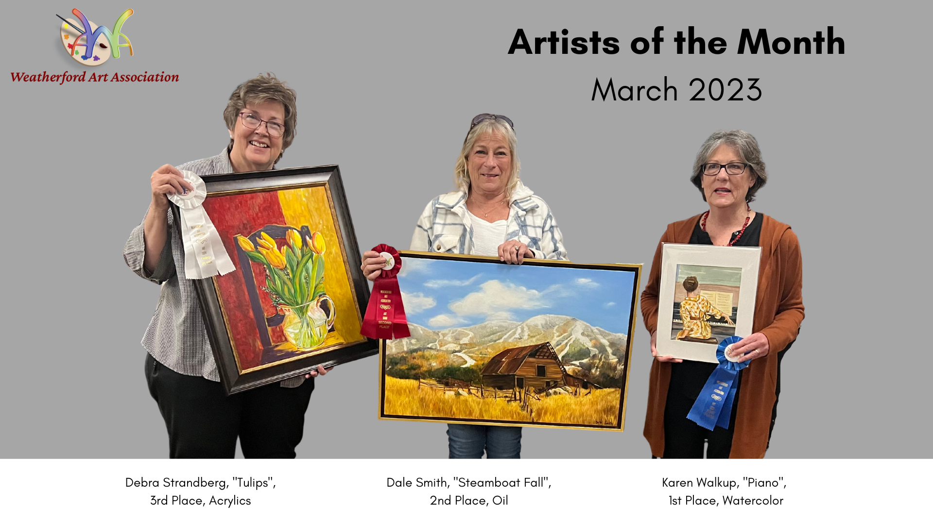 March Artists of the Month