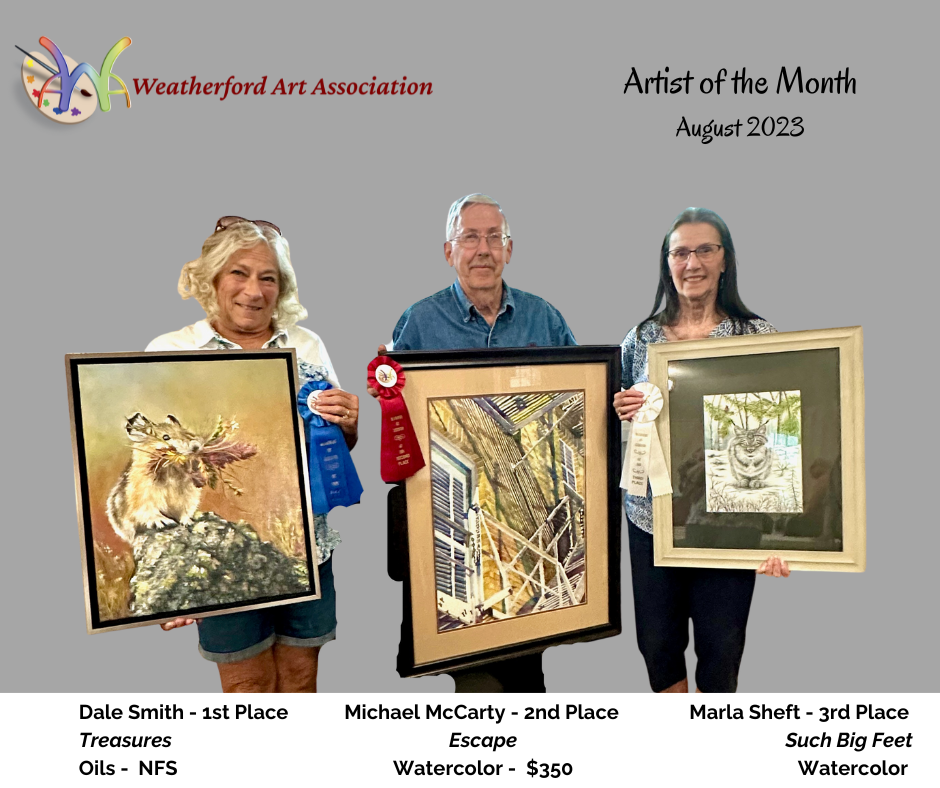 August 2023 Artist of the Month