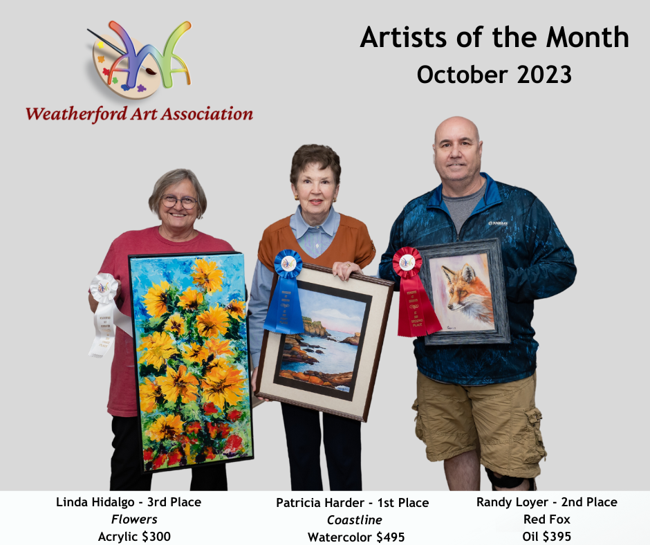October 2023 Artist of the Month