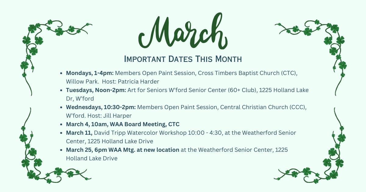 March Important Dates