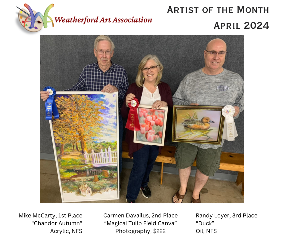 April 2024 Artist of the Month