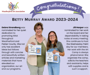23_24 Betty Murray Award Winners