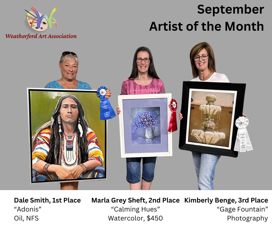 September 2024 Artist of the Month