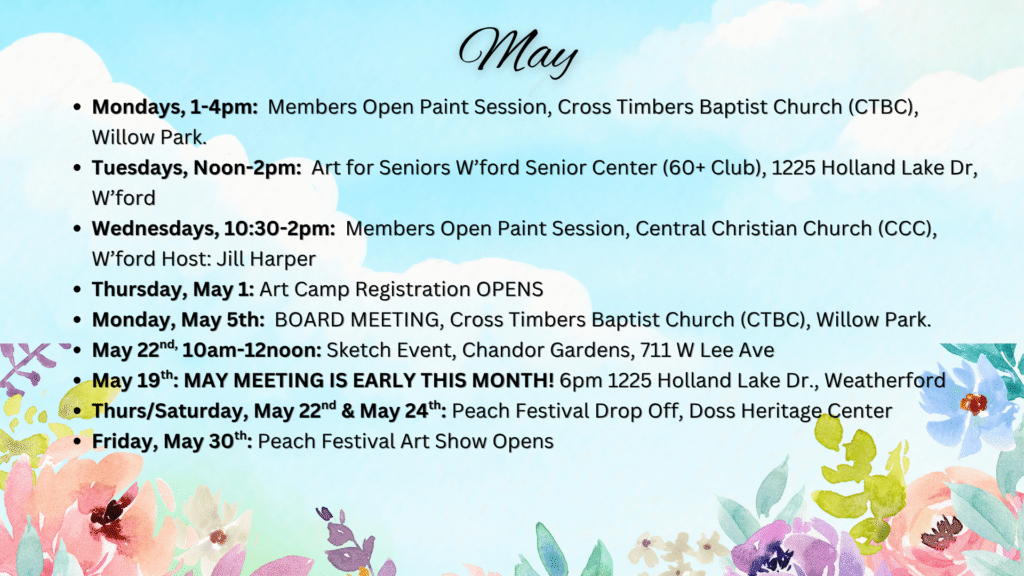 May Calendar