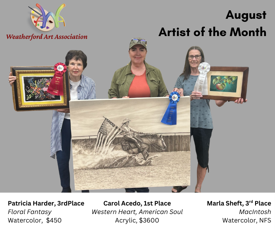 August 2025 Artist of the Month
