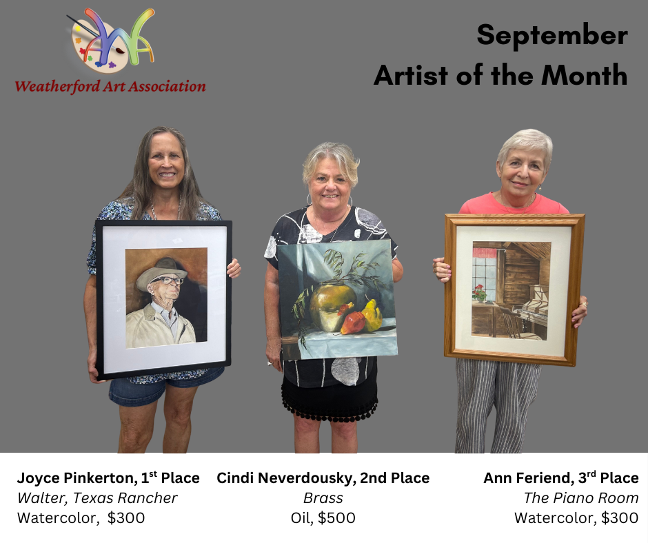 September 2025 Artist of the Month