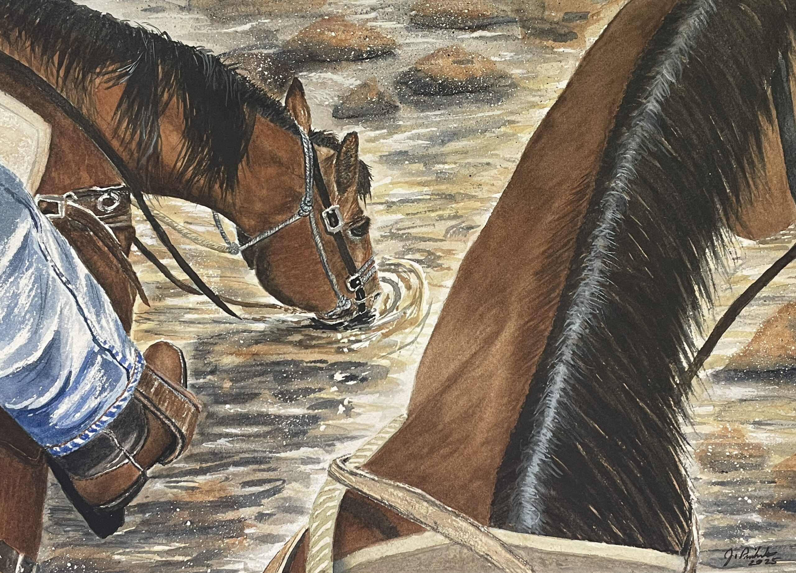 Water Break by Joyce Pinkerton