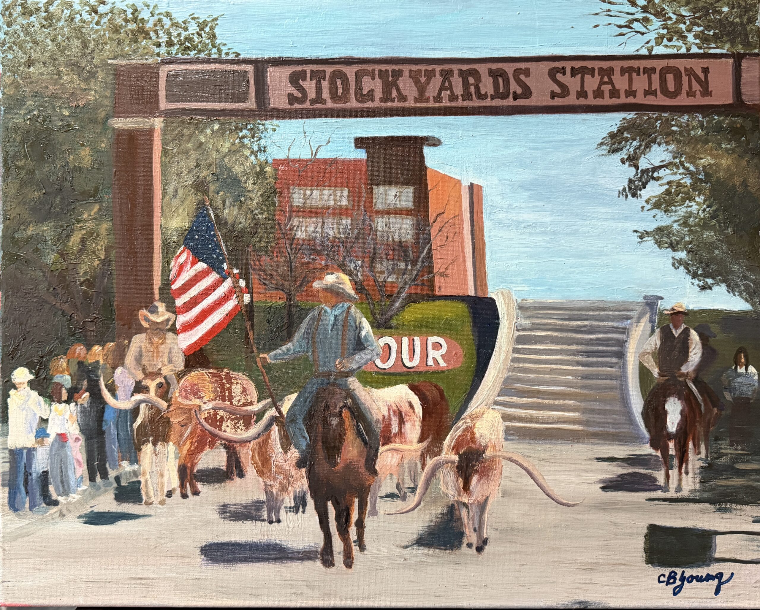 Just Another Day in the Stockyards
