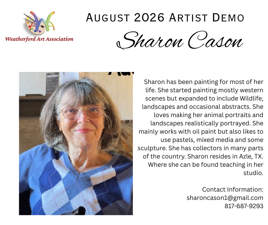 August 2026 Demo Artist
