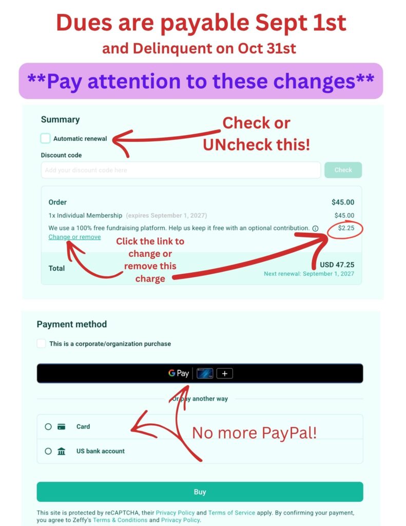 Zeffy payment tutorial
